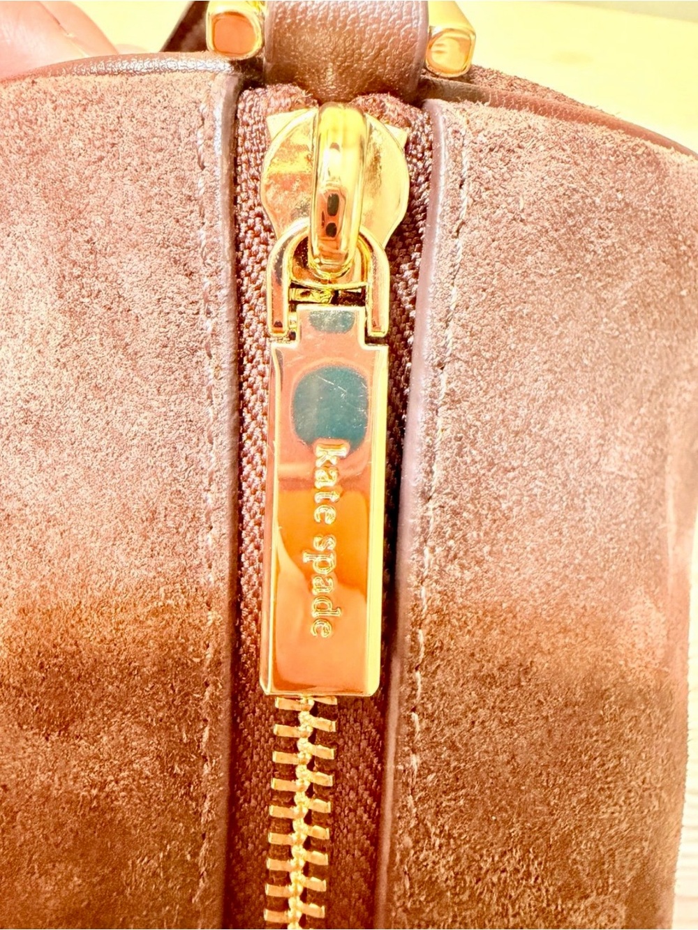 Kate Spade Roulette Suede Medium
Shoulder Bag - Picture 7 of 9